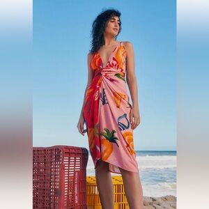 Anthropologie | Farm Rio Fruit Beach Coverup